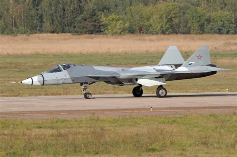 pak fa fighter aircraft performs  celebrations  celebrate  years  russian air