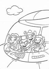 Pages Coloring Little Einsteins sketch template