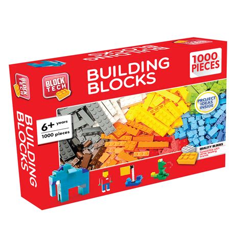 block tech  piece building block set toys games blocks