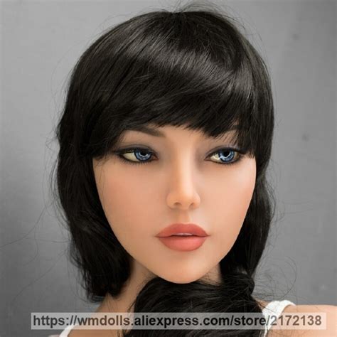 new wmdoll head silicone sex doll oral sex doll head for real adult sex