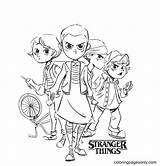 Chibi Coloring Characters sketch template
