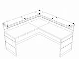 Counter Drawing 3d Getdrawings Table sketch template