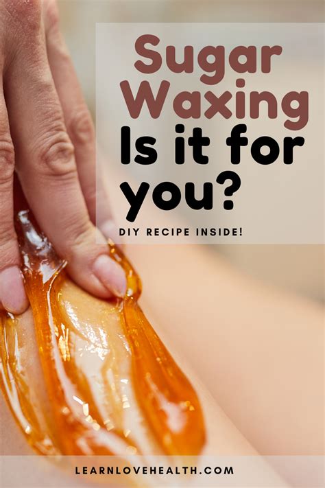 diy sugar wax using the microwave learn love health recipe