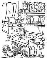 Rabbit Roger Coloring Pages Jessica Sheets Center Color Disney Krafty Kidz Getcolorings Getdrawings Printable sketch template