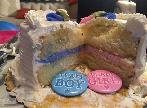 Gender Reveal Cake Ideas For Twins