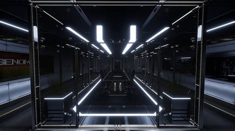 Modular Sci Fi Office Unreal Engine 4 Youtube