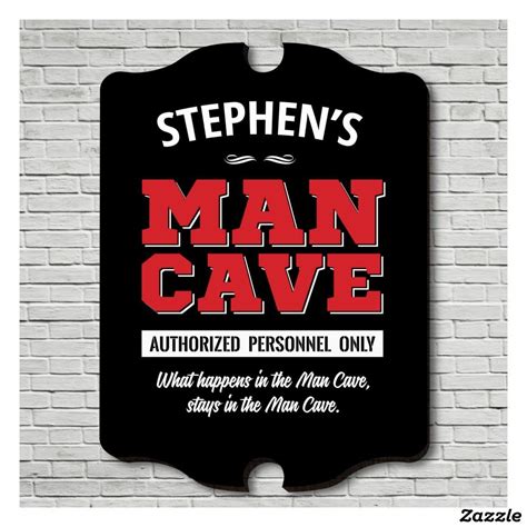 personnel only man cave personalized sign man cave diy man cave home