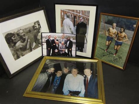 Bonhams George Best Denis Law Pictures One Hand Signed