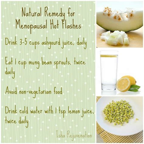 natural remedy for hot flashes