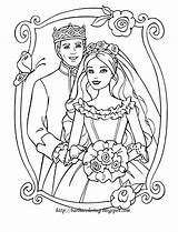Bride Pages Coloring Princess Getcolorings Color Colorings sketch template