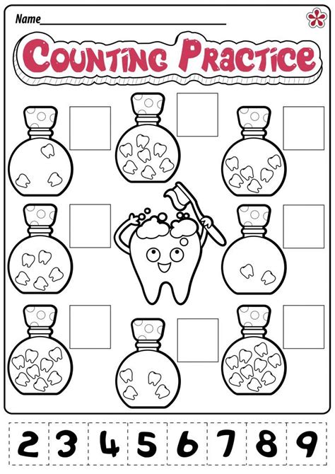 dental health worksheets  preschool  kindergarten teachersmag