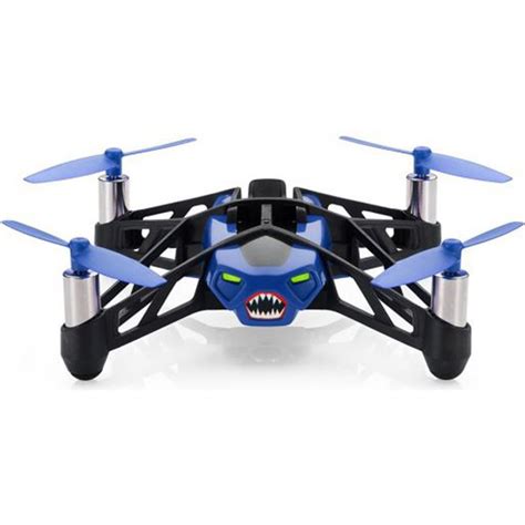 parrot minidrone rolling spider  mini camera  removable wheels blue iwoot