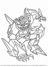 Steeljaw Sideswipe Drawingtutorials101 sketch template