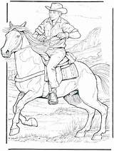 Coloring Pages Western Adults Wild West Getcolorings sketch template