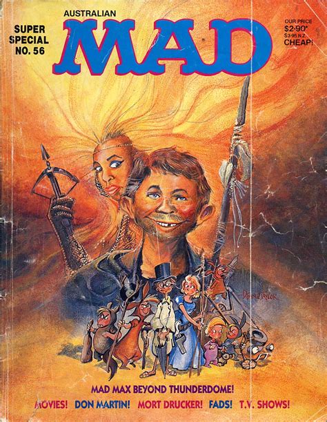 mad max publicity material archive entertainment magazine archive