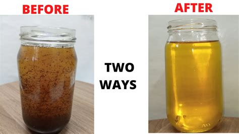easy ways  clean oil  deepfryinghow  recycle oil