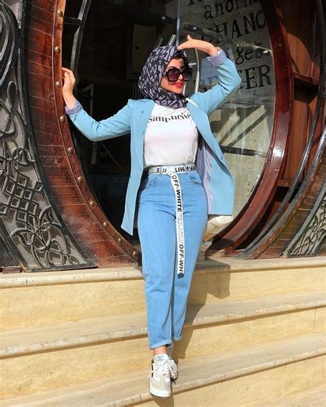 style light blue hijab outfits hijabi outfits casual hijabi fashion casual fashion