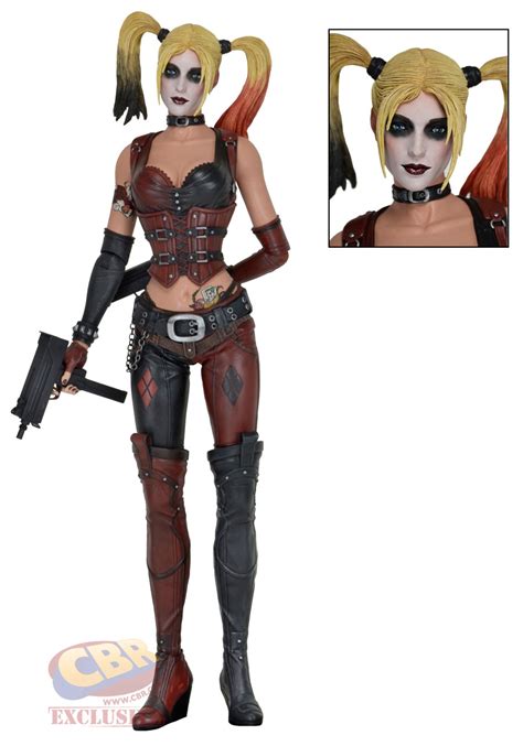 Neca Batman Arkham City Harley Quinn 1 4 Scale Figure The Toyark News
