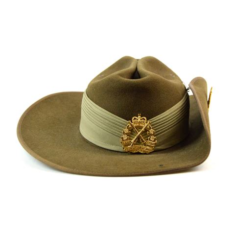 royal australian infantry corps slouch hat jeremy tenniswood militaria