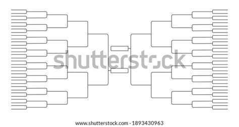team tournament bracket championship template stock vektor