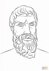 Epicurus Coloring Pages Plato Para Drawing Philosophy Printable Colouring Sketch sketch template