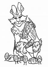 Coloring Pages Guardians Rise Bunny Easter Printable Kids Choose Board sketch template