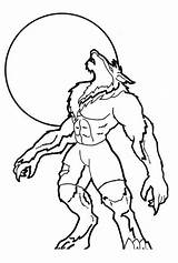 Werewolf Lobisomem Colorir Lupo Desenhos Mannaro Werwolf Howling Werewolves Cartoon Halloween Stampare Folclore Desenhar Atuttodonna Gratuitos Coloringsun Malen Ausdrucken sketch template
