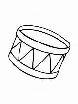 Musical Instruments Coloring Pages Kids Fun Cliparts Printable Drum Colouring Music Clipart Votes Library sketch template