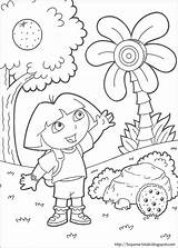 Dora Coloring Exploratrice Pages Book sketch template
