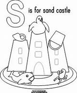 Shell Lady Old Coloring Pages Who Swallowed There Sandcastle Fun sketch template