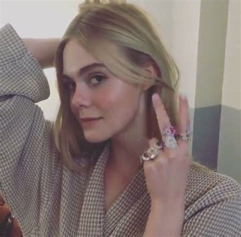 elle fanning belleza famosos