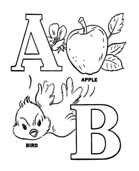 abc coloring pages  toddlers coloring home