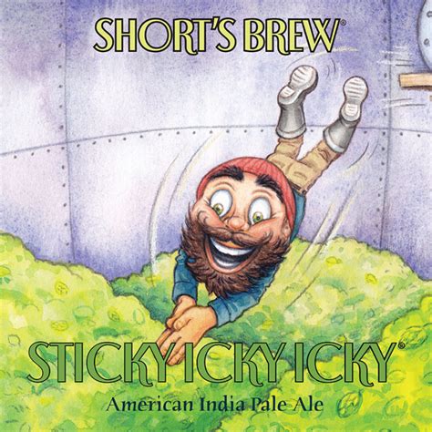 sticky icky icky shorts brewing company