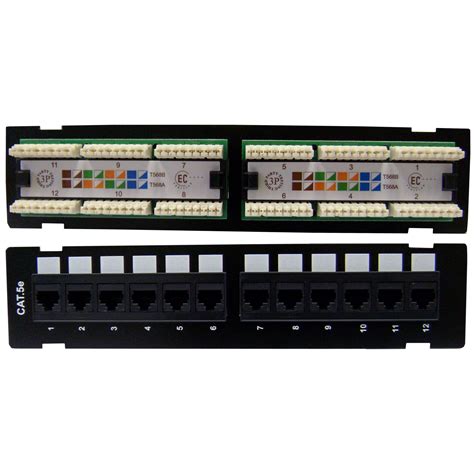 wall mount  port cate patch panel  type