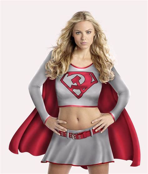 Red Son Supergirl Laura Vandervoort Supergirl Costume