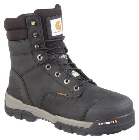 carhartt   work boot   mens black composite toe type  pr cucmr