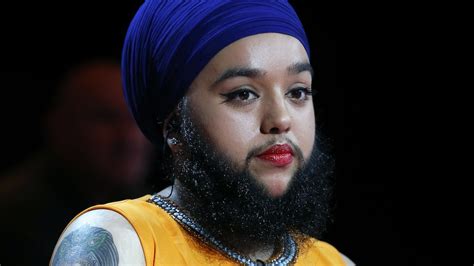 Harnaam Kaur Becomes The First Bearded Lady To Walk A Runway And Make