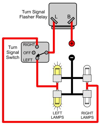 led turn signal relay wiring diagram