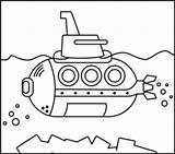 Submarine Mewarnai Kapal Selam Printables Submarino Designlooter Coloritbynumbers sketch template