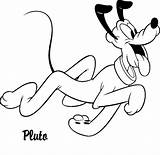 Pluto Coloring Pages Albanysinsanity Drawing Disney Planet Getdrawings Cartoons Colouring Kids Cartoon sketch template