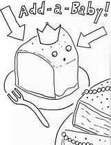 Cake King Coloring Activity Book Ages Lovers sketch template