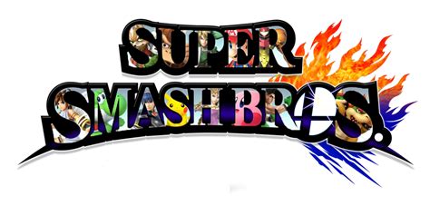 super smash bros logo characters   darksoul  deviantart