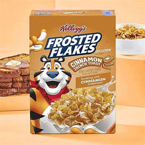 frosted flakes breakfast cereal cinnamon french toast  oz shop