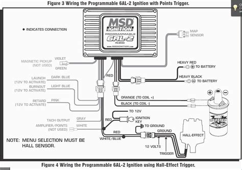 msd al wiring diagram chevy alternator