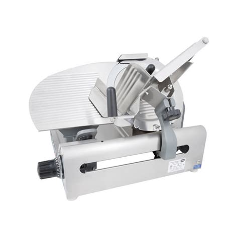 globe   premium manual gravity feed heavy duty meat slicer vortex restaurant equipment