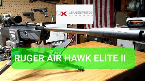 ruger air hawk elite ii  umarex  break barrel air rifle review youtube