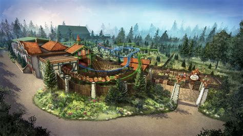 construction site ready   efteling attraction max moritz