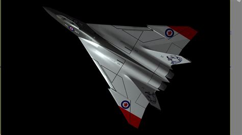 cf xx super arrow concept image aircraft lovers group mod db