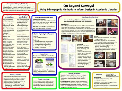 results findings undergraduate scholarly habits ethnography project
