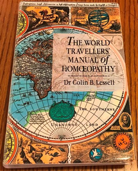 The World Travellers Manual Of Homoeopathy By Colin Lessell Trade